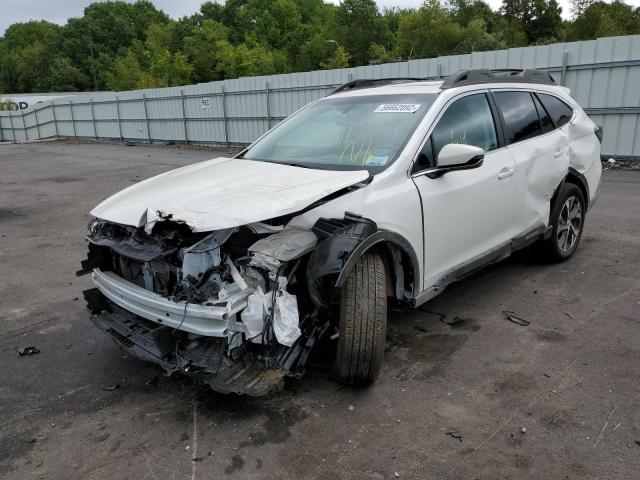 4S4BTANC9N3174269 - 2022 SUBARU OUTBACK LI WHITE photo 2