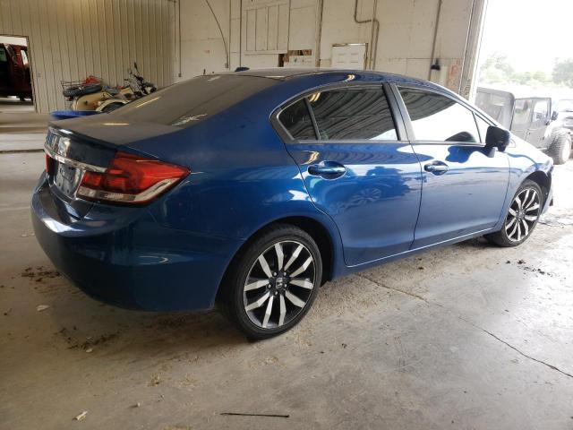 19XFB2F99FE266994 - 2015 HONDA CIVIC EXL Mavi foto 4