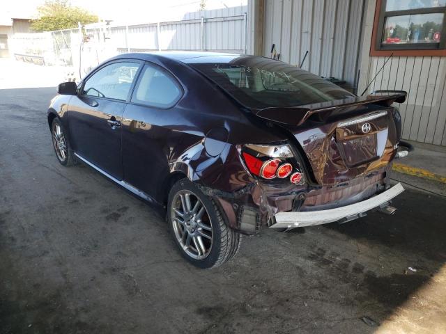 JTKDE167680229333 - 2008 TOYOTA SCION TC იასამნისფერი ფოტო 3