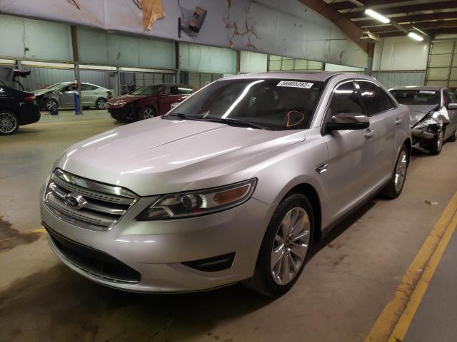 1FAHP2FW5BG178573 - 2011 FORD TAURUS LIM SILVER photo 2