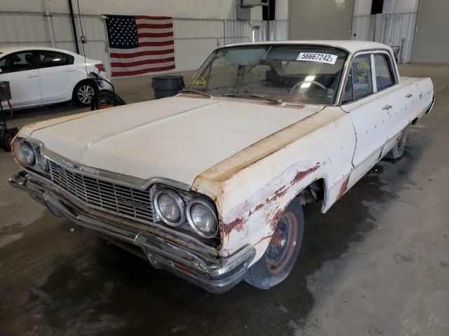 41869J315457 - 1964 CHEVROLET IMPALA WHITE photo 2