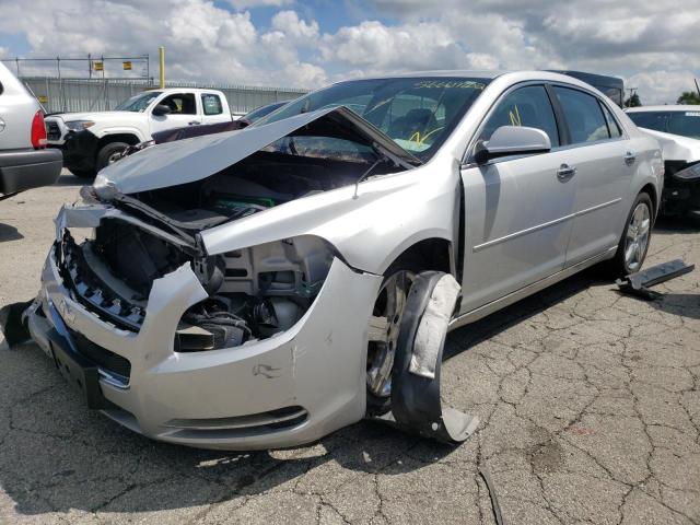 1G1ZC5E05CF197729 - 2012 CHEVROLET MALIBU 1LT ვერცხლისფერი ფოტო 2