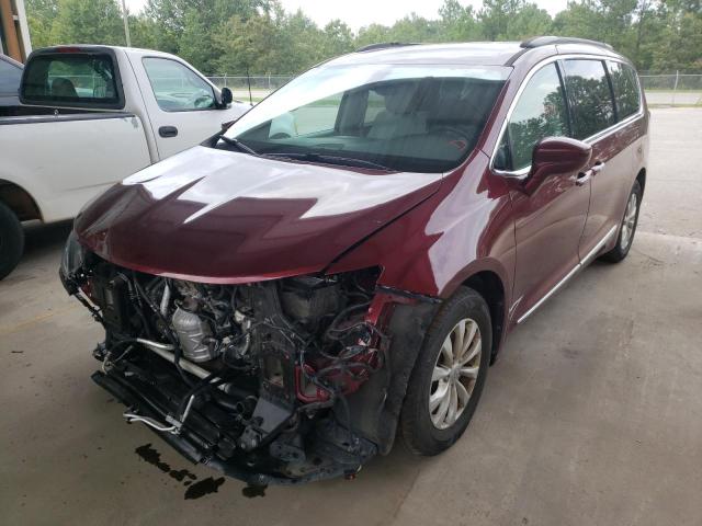 2C4RC1BG9HR****** - 2017 CHRYSLER PACIFICA T BURGUNDY photo 2