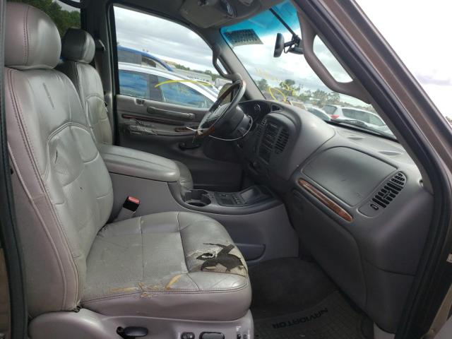 5LMFU28A01LJ07064 - 2001 LINCOLN NAVIGATOR GRAY photo 5