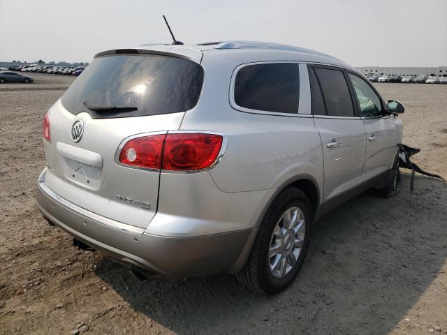 5GAKVDED5CJ222417 - 2012 BUICK ENCLAVE SILVER photo 4