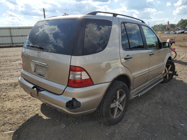 4JGAB75E73A395140 - 2003 MERCEDES-BENZ ML 500 BEIGE photo 4