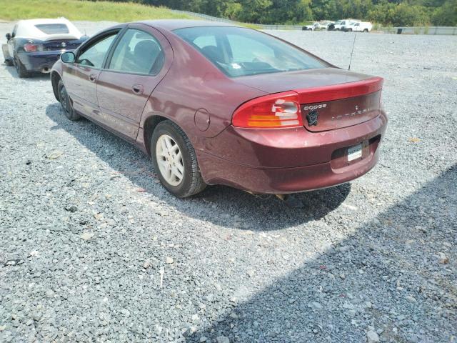 2B3HD46RX2H158978 - 2002 DODGE INTREPID S RED photo 3