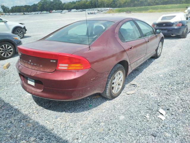 2B3HD46RX2H158978 - 2002 DODGE INTREPID S RED photo 4