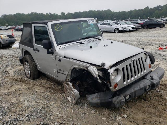 1J4AA2D16BL514107 - 2011 JEEP WRANGLER S SILVER photo 1