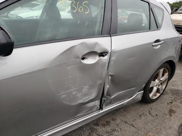 JM1BL1L41C1562945 - 2012 MAZDA SPEED 3 SILVER photo 9