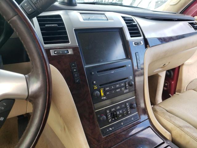 1GYFK63807R315468 - 2007 CADILLAC ESCALADE L MAROON photo 9