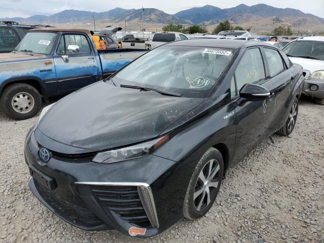 JTDBVRBD3KA007486 - 2019 TOYOTA MIRAI BLACK photo 2