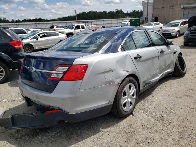 1FAHP2MK3HG111284 - 2017 FORD TAURUS POL TWO TONE photo 4