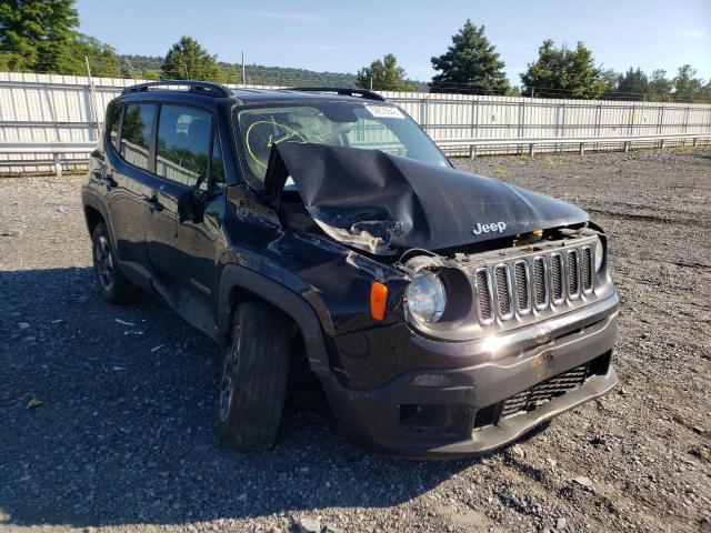 ZACCJBAB7HPG61116 - 2017 JEEP RENEGADE S BLACK photo 1