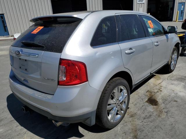 2FMDK3KC7BBA47981 - 2011 FORD EDGE SILVER photo 4