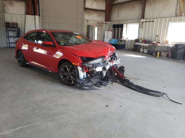 SHHFK7H94KU418497 - 2019 HONDA CIVIC SPOR 红色 照片 1