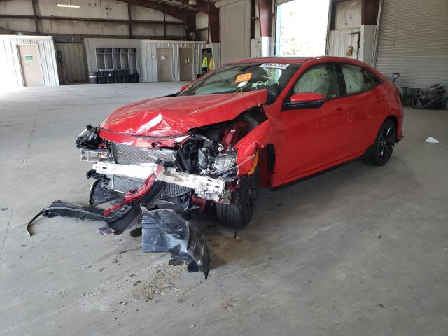 SHHFK7H94KU418497 - 2019 HONDA CIVIC SPOR 红色 照片 2