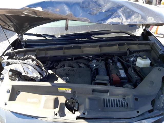 5TDCZRAH8LS027637 - 2020 TOYOTA HIGHLANDER GRAY photo 7