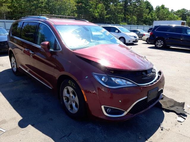 2C4RC1EG0HR669218 - 2017 CHRYSLER PACIFICA T BURGUNDY photo 1