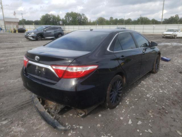 4T1BK1FK9HU579510 - 2017 TOYOTA CAMRY XSE BLACK photo 4