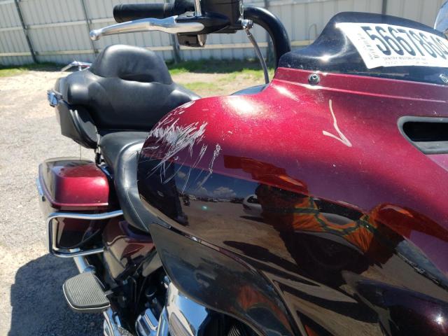 1HD1KEL30EB665945 - 2014 HARLEY-DAVIDSON FLHTK ELEC 勃艮第红 照片 9