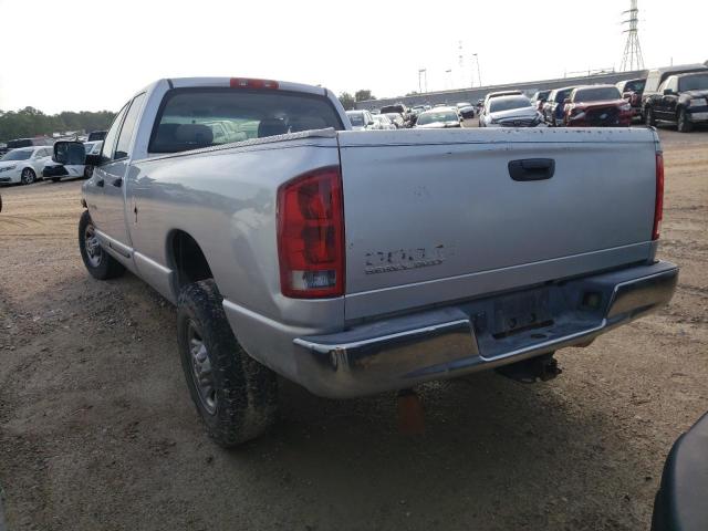 3D7KA28C44G109326 - 2004 DODGE RAM 2500 S SILVER photo 3