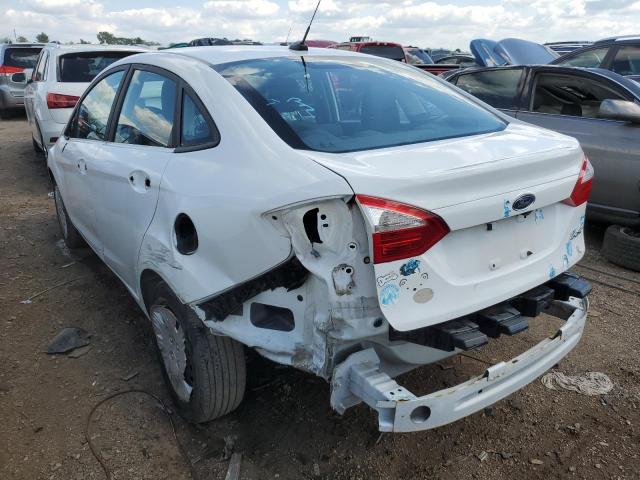 3FADP4AJ6JM143406 - 2018 FORD FIESTA S WHITE photo 3