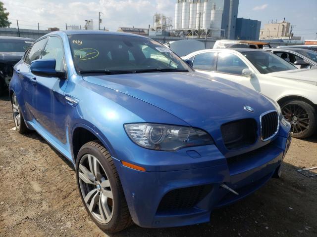 5YMGZ0C54CLK14883 - 2012 BMW X6 M BLUE photo 1