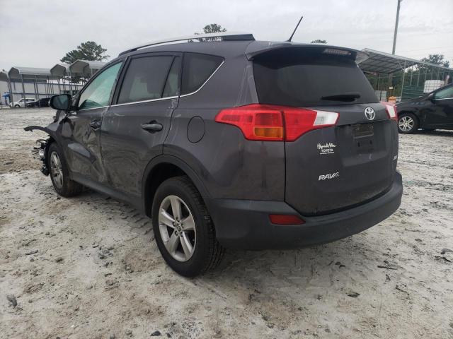 2T3WFREV7FW210990 - 2015 TOYOTA RAV4 GRAY photo 3