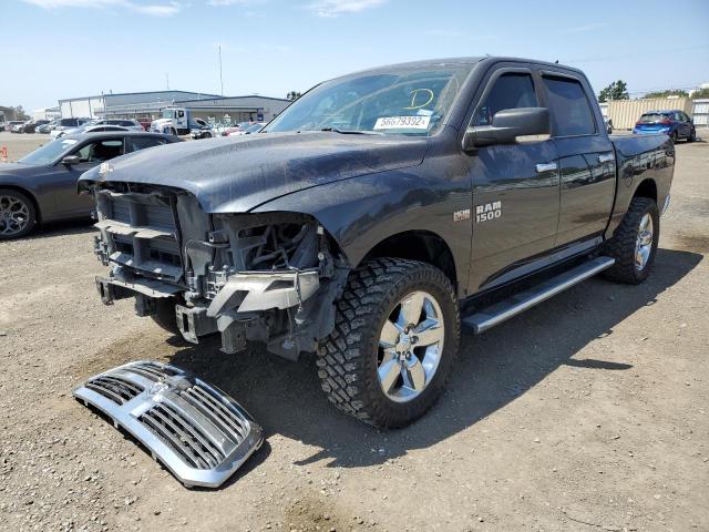 1C6RR6LT7GS164602 - 2016 RAM 1500 SLT BLACK photo 2