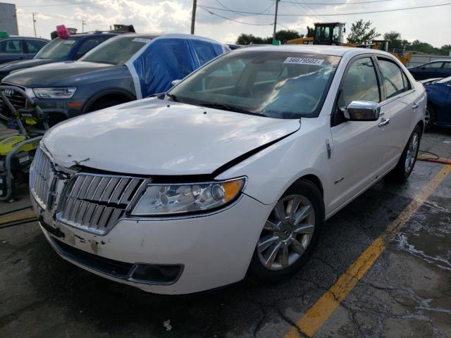 3LNDL2L38CR829814 - 2012 LINCOLN MKZ HYBRID WHITE photo 2