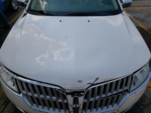 3LNDL2L38CR829814 - 2012 LINCOLN MKZ HYBRID WHITE photo 7