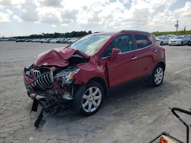 KL4CJHSB2FB210212 - 2015 BUICK ENCORE PRE RED photo 2