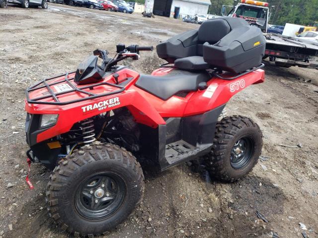 4UF50ATV8LT270477 - 2020 TRAC 570 ATV RED photo 2