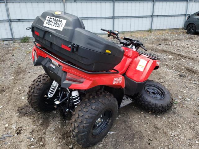 4UF50ATV8LT270477 - 2020 TRAC 570 ATV RED photo 4