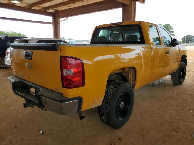 1GCEC19069Z145087 - 2009 CHEVROLET SILVERADO YELLOW photo 4