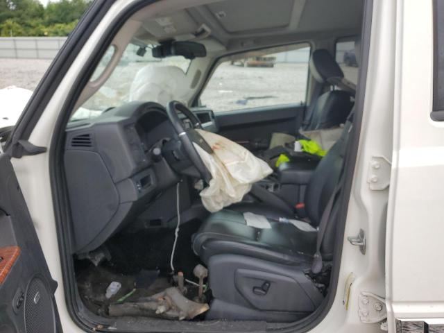 1J8HH58218C133481 - 2008 JEEP COMMANDER თეთრი ფოტო 5
