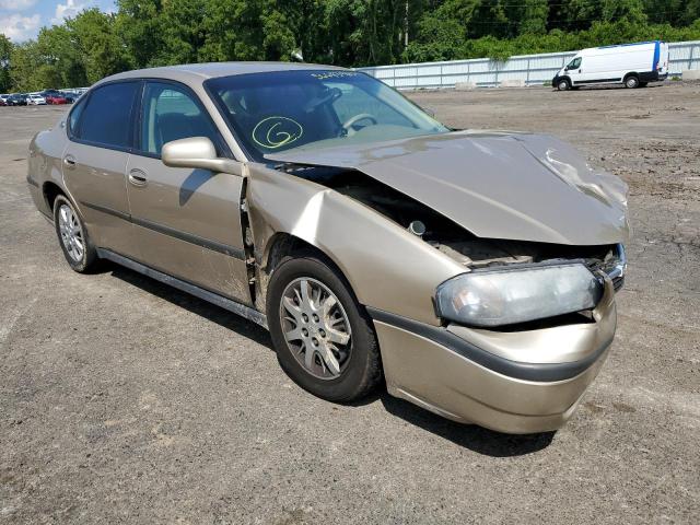 2G1WF52E959395297 - 2005 CHEVROLET IMPALA GOLD photo 1