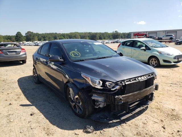 3KPF24AD5KE010174 - 2019 KIA FORTE FE GRAY photo 1