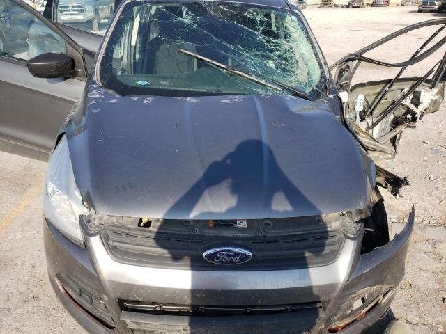 1FMCU0F78EUB97937 - 2014 FORD ESCAPE S GRAY photo 7