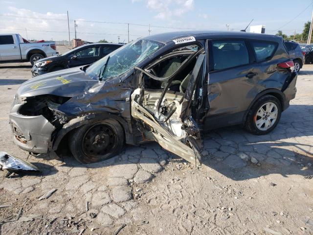 1FMCU0F78EUB97937 - 2014 FORD ESCAPE S GRAY photo 9