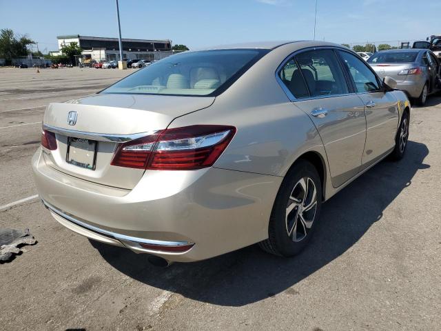 1HGCR2F35GA244507 - 2016 HONDA ACCORD LX TAN photo 4