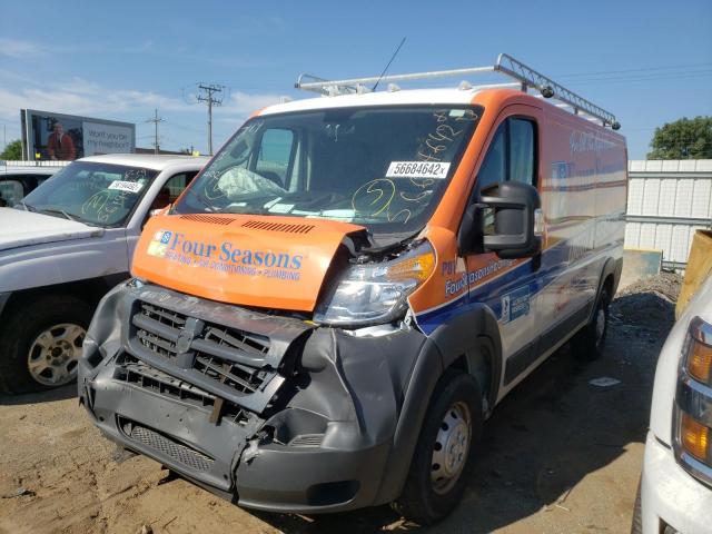 3C6TRVAG2JE156116 - 2018 RAM PROMASTER 白色 照片 2