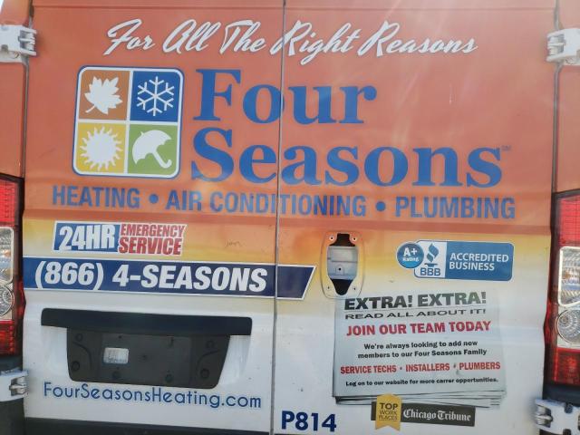 3C6TRVAG2JE156116 - 2018 RAM PROMASTER 白色 照片 9