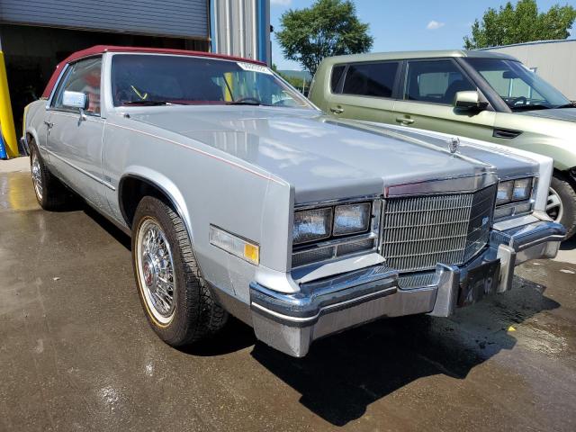 1G6EL5783FE649408 - 1985 CADILLAC ELDORADO SILVER photo 1