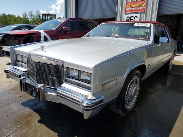 1G6EL5783FE649408 - 1985 CADILLAC ELDORADO SILVER photo 2