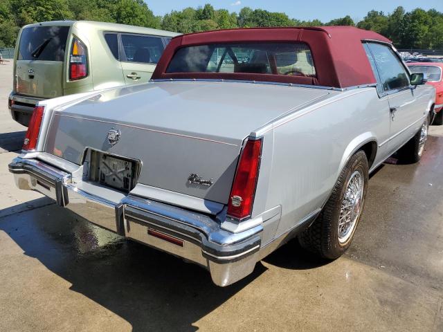 1G6EL5783FE649408 - 1985 CADILLAC ELDORADO SILVER photo 4