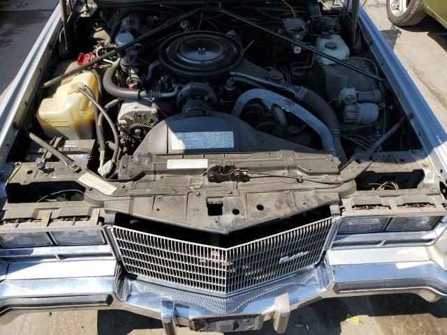 1G6EL5783FE649408 - 1985 CADILLAC ELDORADO SILVER photo 7