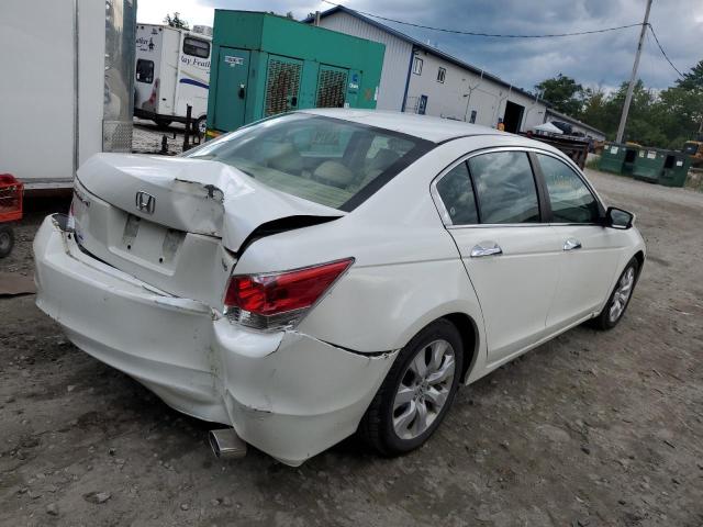 5KBCP3F85AB018957 - 2010 HONDA ACCORD EXL WHITE photo 4