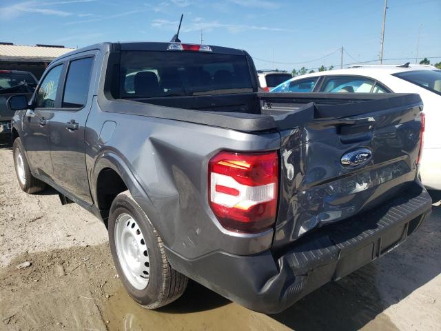 3FTTW8E9XNRA51191 - 2022 FORD MAVERICK X GRAY photo 3